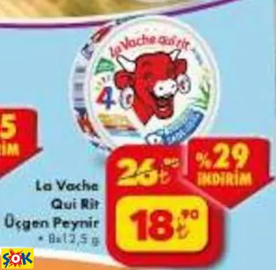 LA VACHE QUİ RİT ÜÇGEN PEYNİR LA VACHE QUİ RİT ÜÇGEN PEYNİR